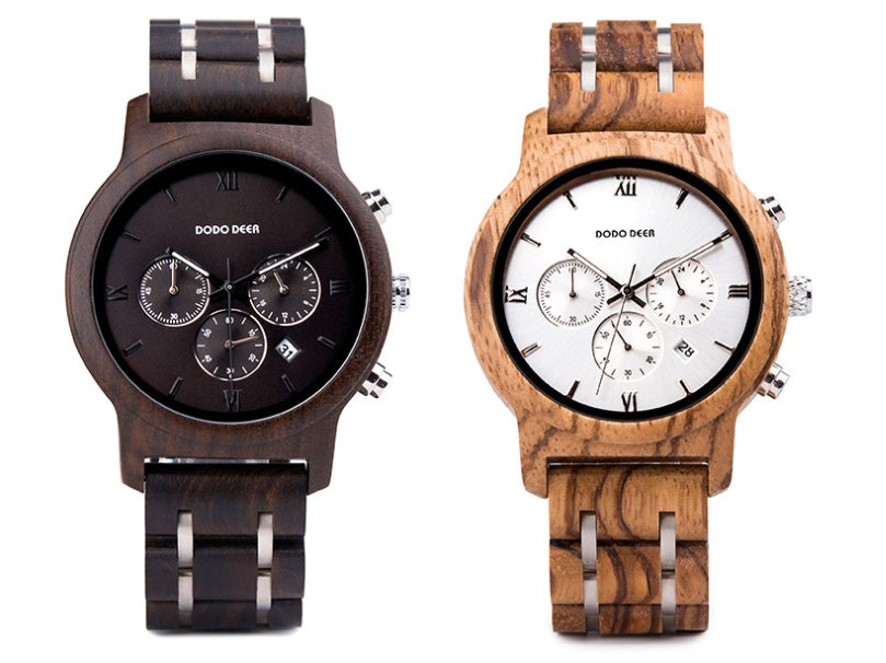 Three-eye six-needle watch