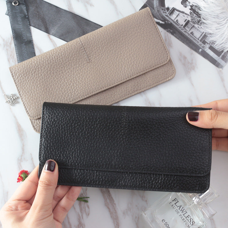 Long Multiple Card Slots Zipper Multifunctional Large-capacity Coin Purse