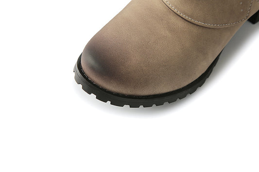 Explosive British Belt Buckle Martin Boots