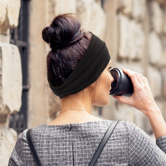 Women's Elastic Headband Soft Twist Knot Hair Band