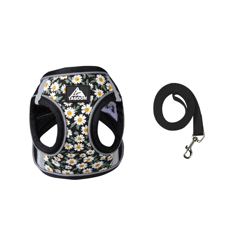 Retractable Reflective Wear-resistant Hand Holding Rope Dog Strap