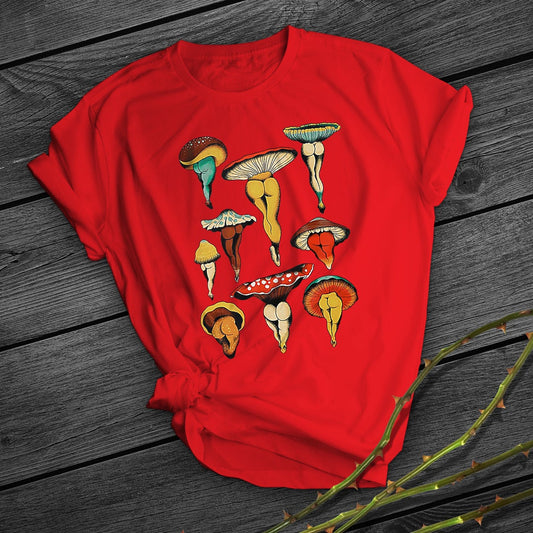 Simple And Creative Printing Short Sleeve