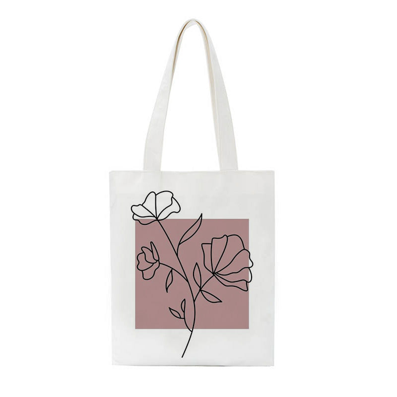 Modeprint Boheme Kanvas Skuldertaske