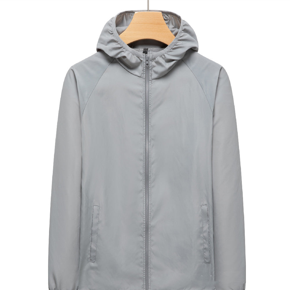 Sun Protection Clothing Men's Summer Thin Breathable Skin Clothing Coat Outdoor