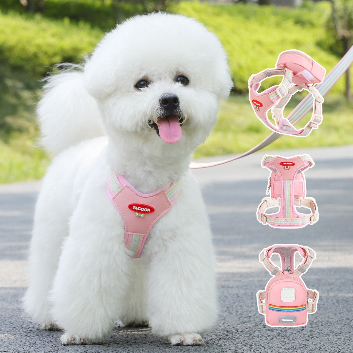 Portable Outdoor Travel Small And Medium-sized Dogs Dog Leash Hand Holding Rope