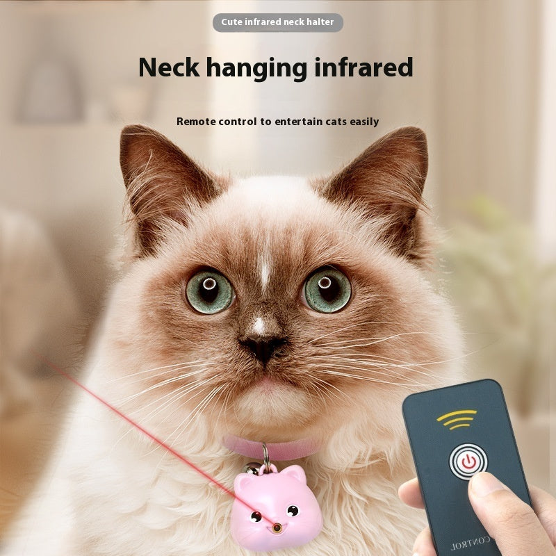 Rechargeable Remote Control Cat Infrared Halter Collar