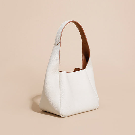 Top Layer Cowhide High-grade Shoulder Leather Women Bag