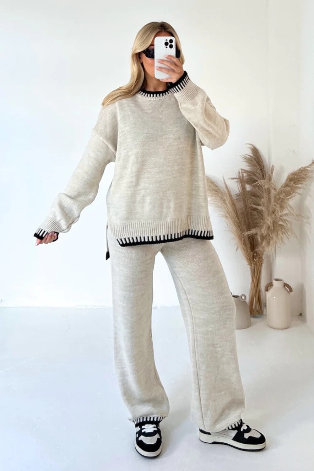 Simple Casual And Relaxed Fit Womens Suit