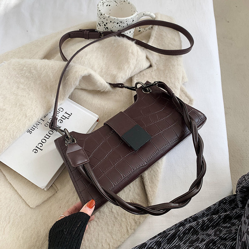 Fashionable Versatile Cross-body Bag With Large Capacity