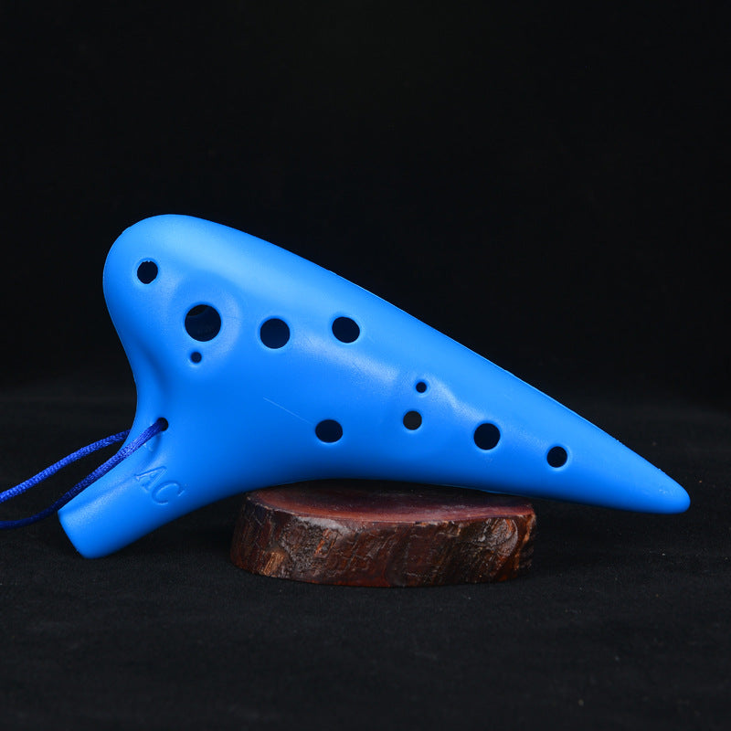 Twelve hole resin ocarina