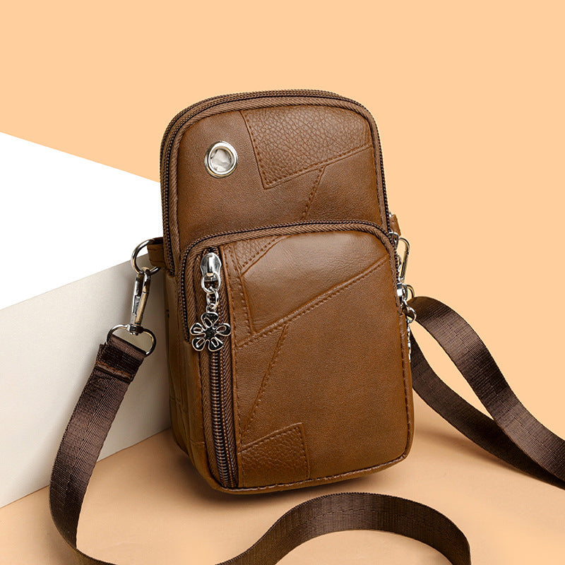 Stylish Simple And Versatile Mini Cell Phone Bag Vertical