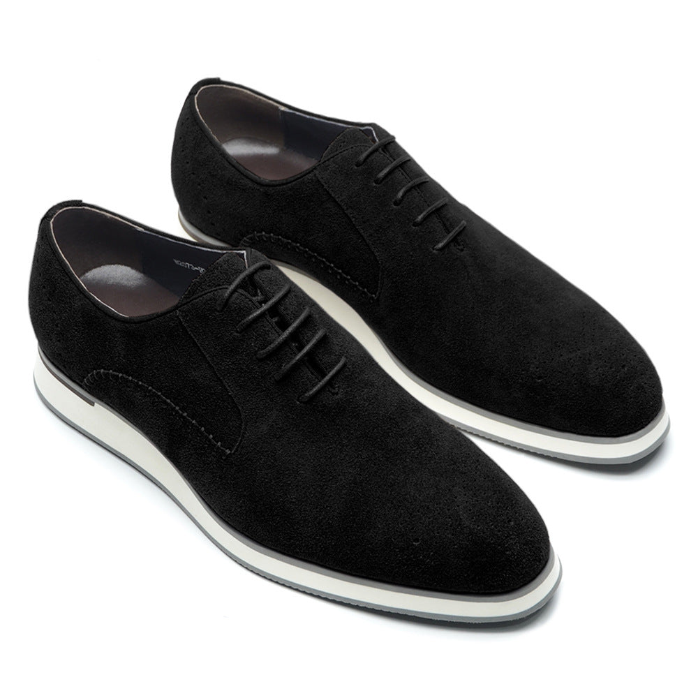 British Style Suit Business Formal Wear Leather Shoes