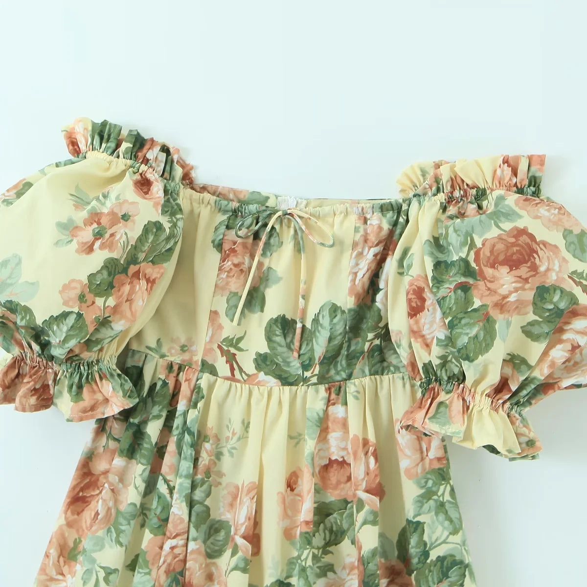 Lace Up Vest Large Swing Dress For Women