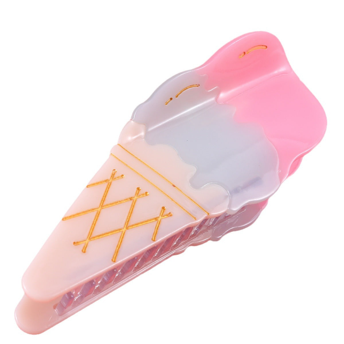 Hamburger Ice Cream Cheese Acetate Hairpin Cute Hair Accessories