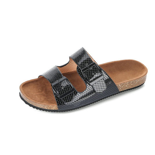 National style couple Leather Sandals