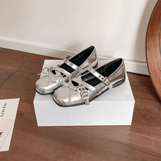 Autumn Mary Jane Women's Shoes Autumn With Skirt