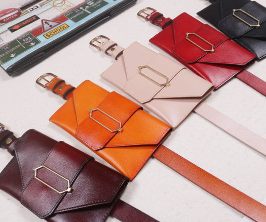 Mobile Phone Change key Lipstick Envelope Bag Waist Bag