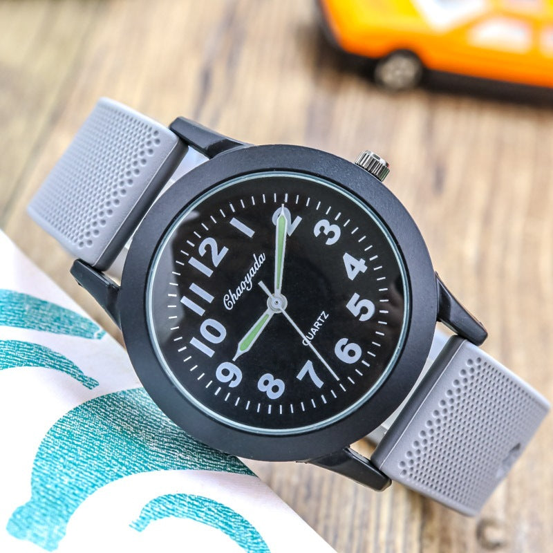 Soft-decorated Waterproof Watch For Children