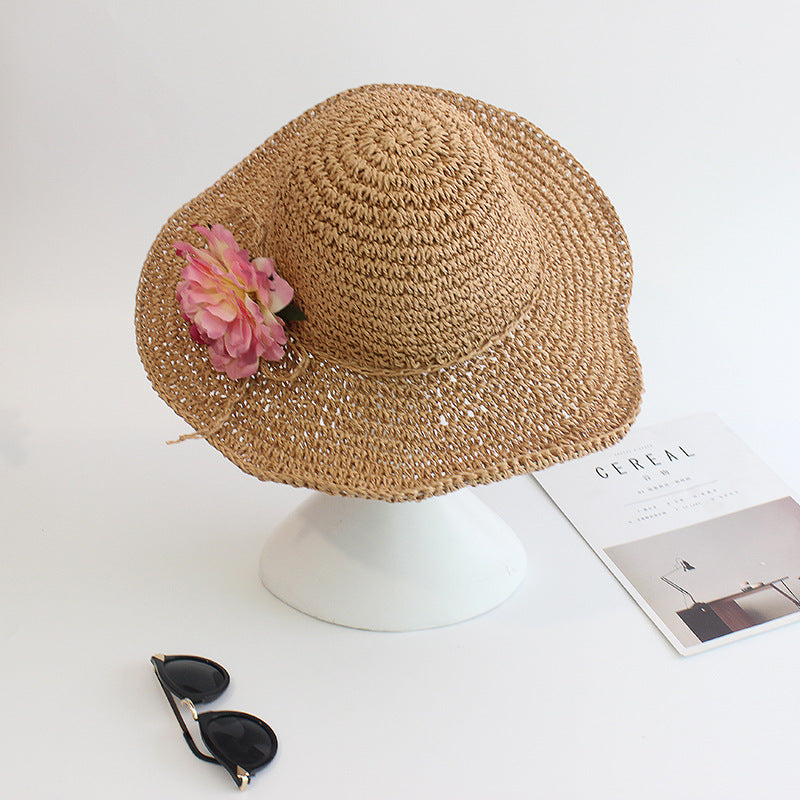 Spring And Summer Parent-child Straw Hat Raffia Handmade