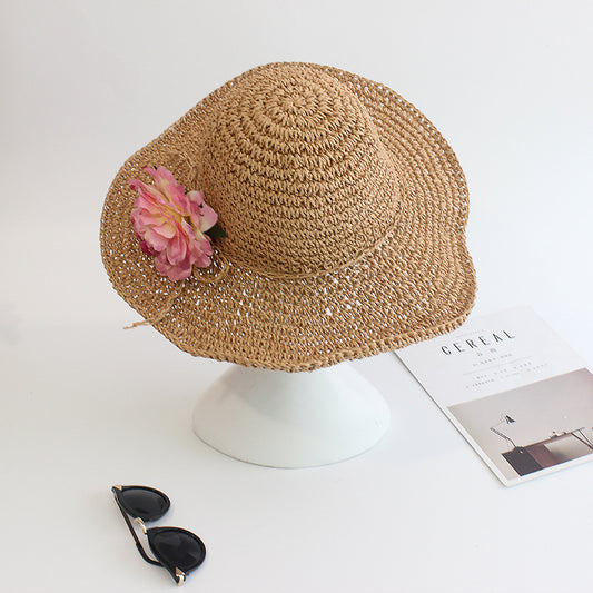 Spring And Summer Parent-child Straw Hat Raffia Handmade
