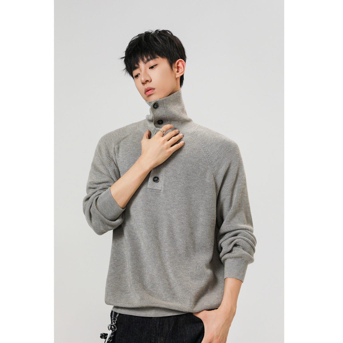 Men's Korean Style Trendy Turtleneck Sweater
