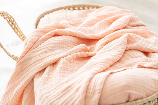 Cotton Double-layer Gauze Blanket Printing Hat Hair Band