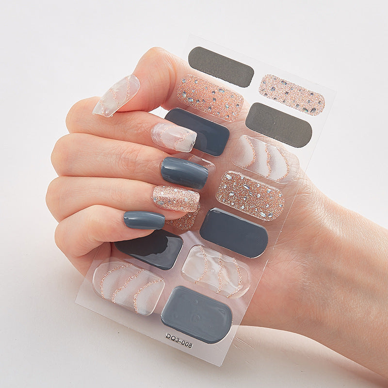 Women's Personalized Gilding Nail Stickers