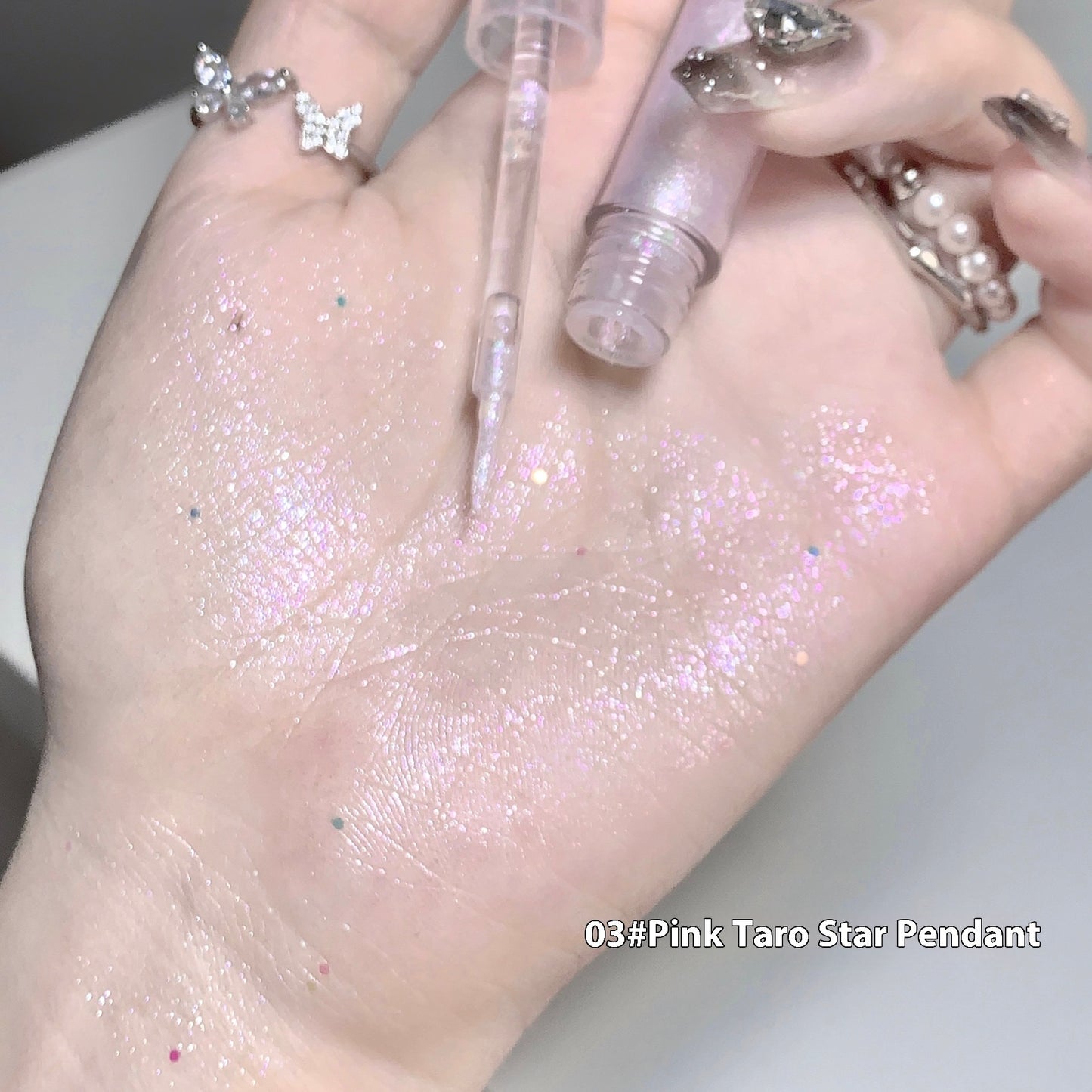 Gogo Bear Gem Tears Liquid Eye Shadow Waterproof Shimmering Powder Sequins