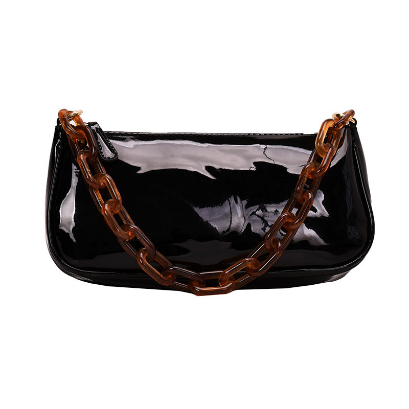 Thick chain Vintage Messenger Women Shoulder Bag