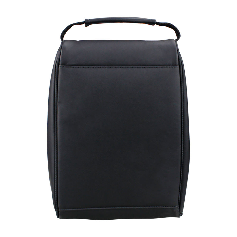 Golf Shoe Bag For Men PU Dust-Proof Storage Organizer Zippered Bag Dust-Proof Storage Organizer For Outdoor Travel Holiday