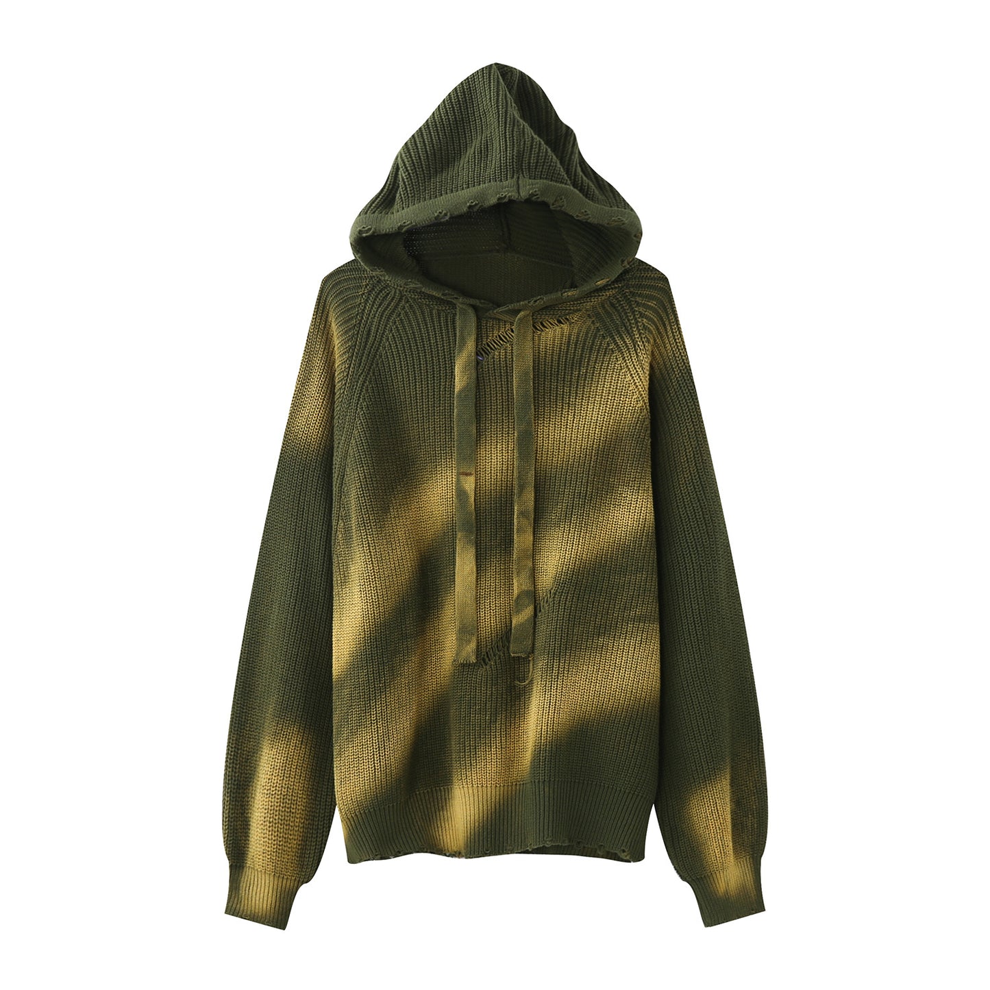 Long Sleeve Hooded Sweater Striped Sweater Personality