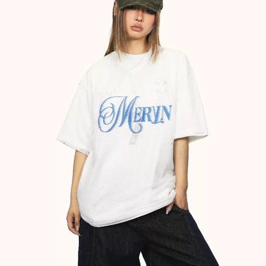 Hollow Design Sense Loose Casual Top