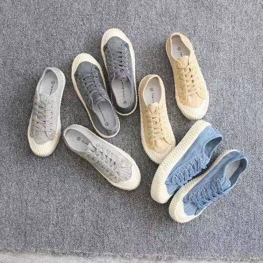 Women's Shoes For Four Seasons Korean-style Comfortable Rubber Sole