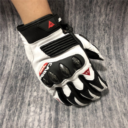 Anti-slip wear-resistant gloves for motorcycle riding