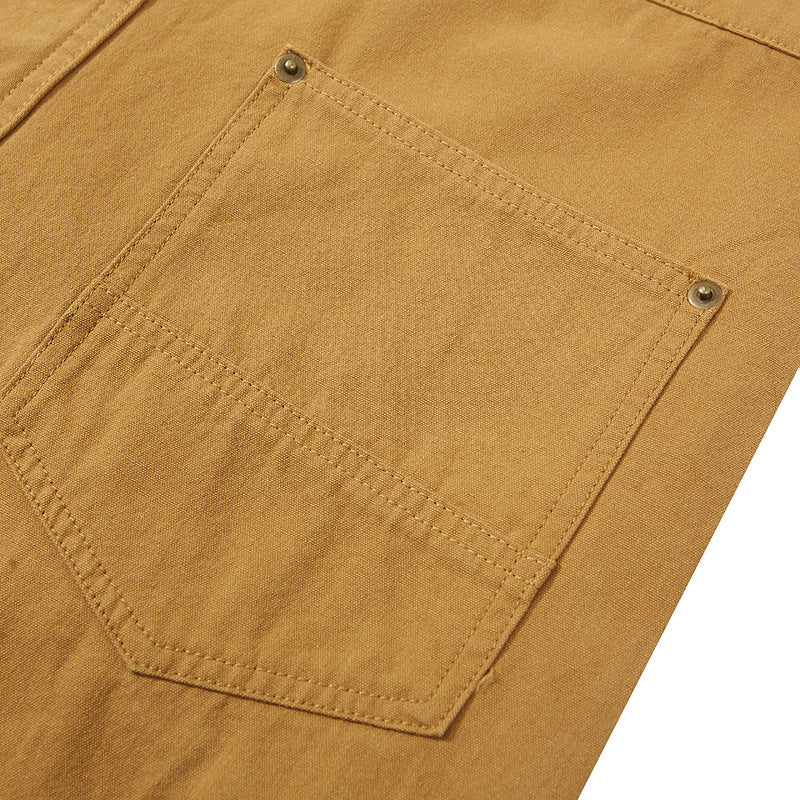 Canvas Japanese Style Workwear Overalls