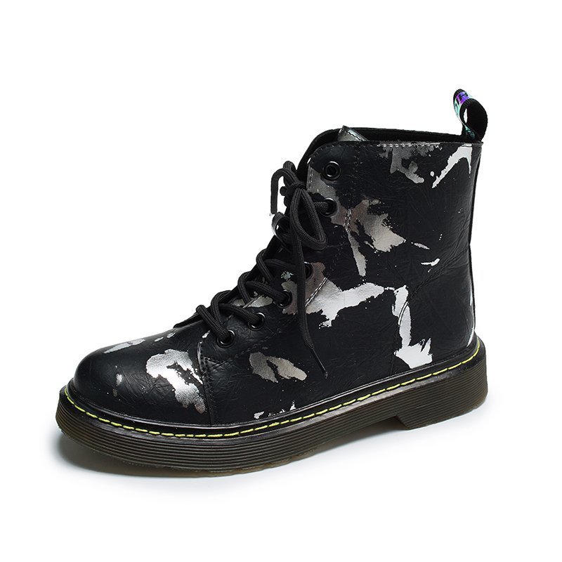 Spring And Autumn Single Boots Thick-Soled Ankle Boots