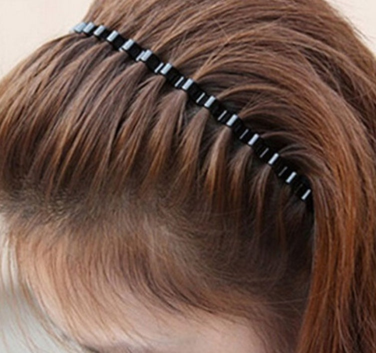 Wave Wash Sports Non-slip Steel All-match Headband Headband
