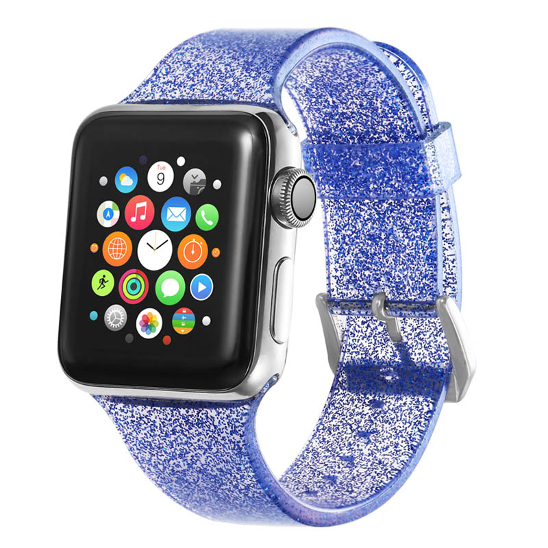 Smart Silicone Glitter Strap