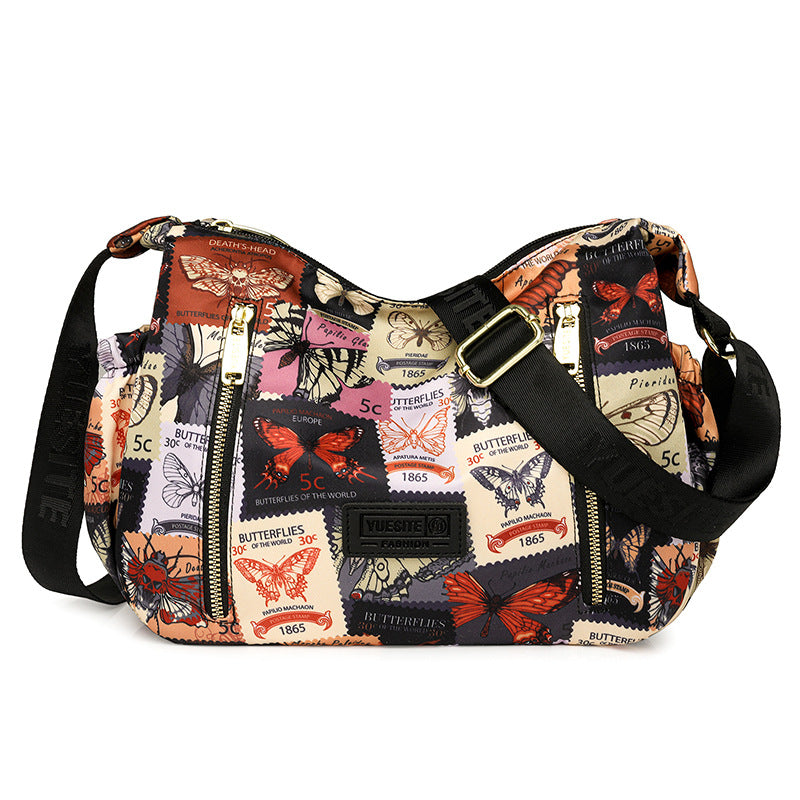 Graffiti Casual Versatile High Quality Crossbody Bag European And American Style Simple