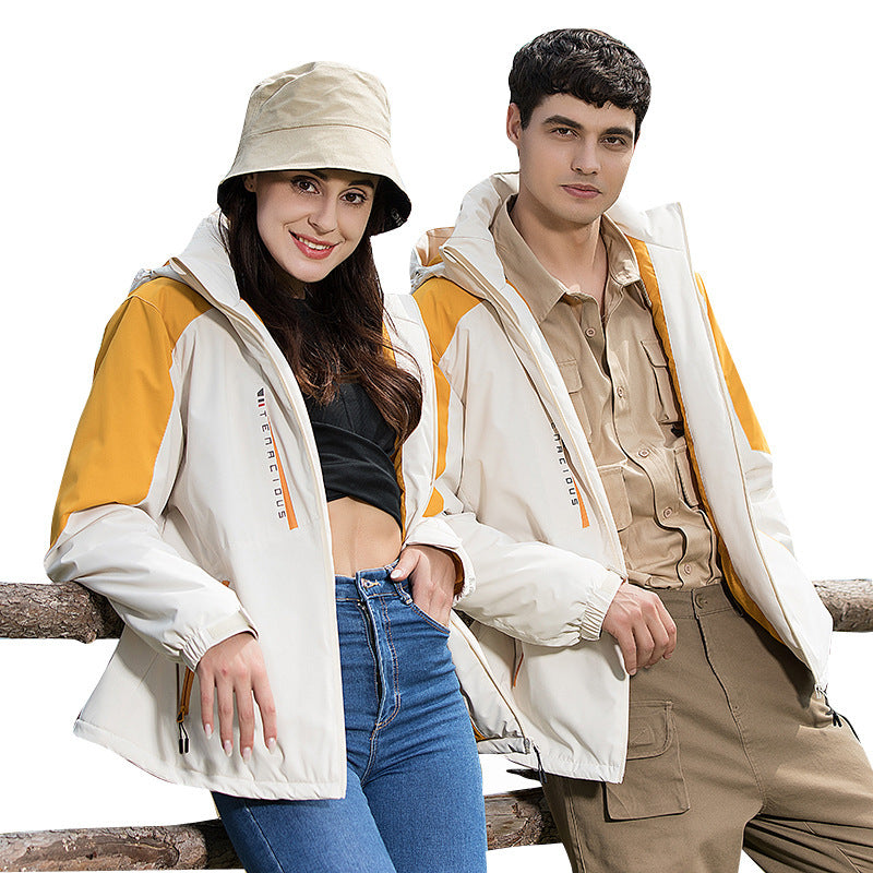 Outdoor Shell Jacket Men's Single Layer Spring And Autumn
