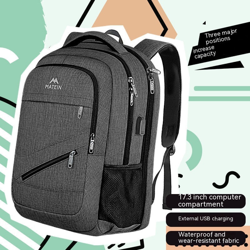 Men's And Women's Fashion Large Capacity Travel Computer Backpack