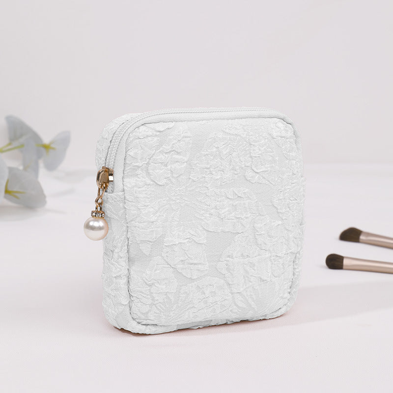 Bubble Rose Three-dimensional Embossed Handbag