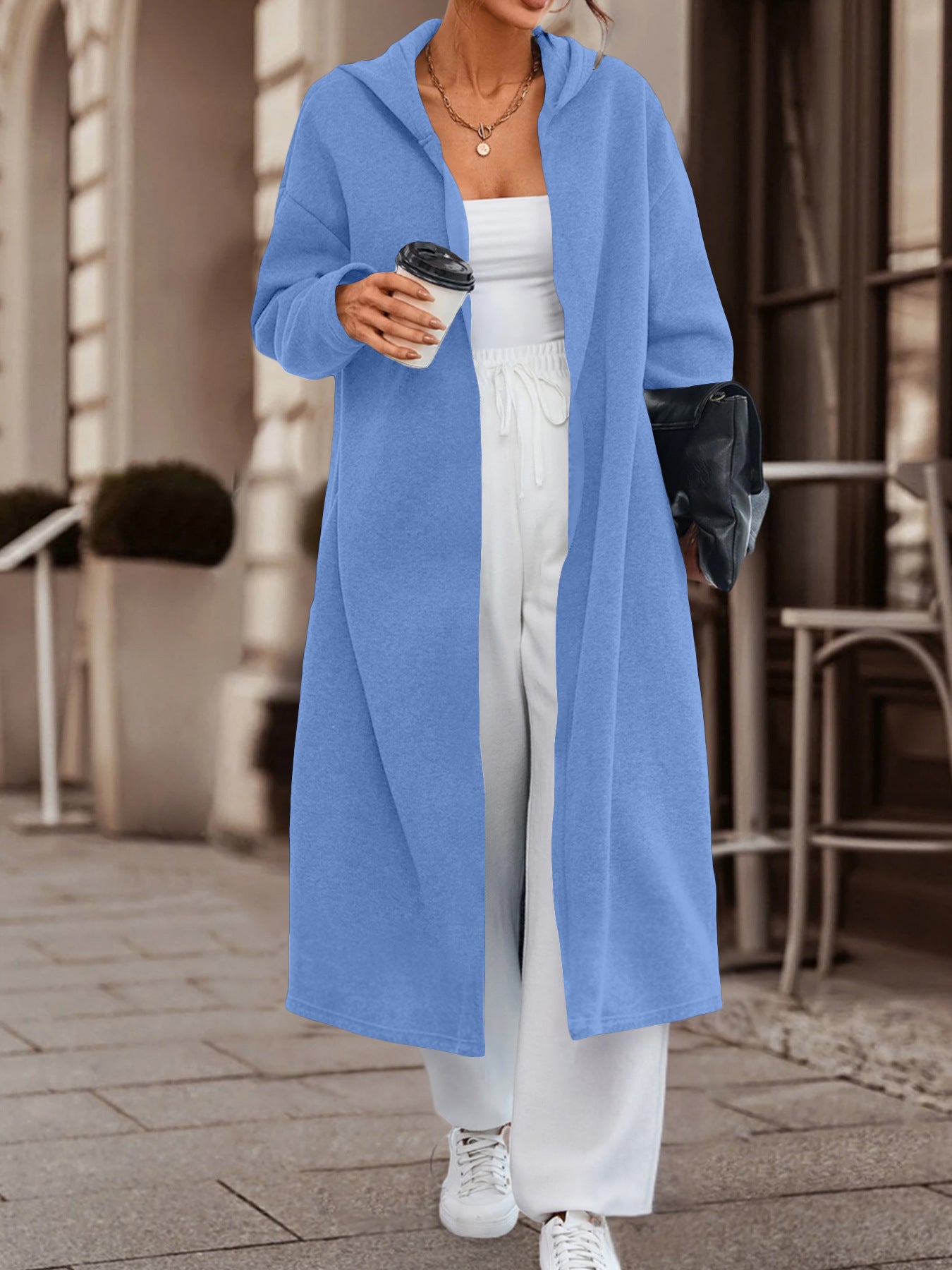 Women's Leisure Commute Long Cardigan Jacket