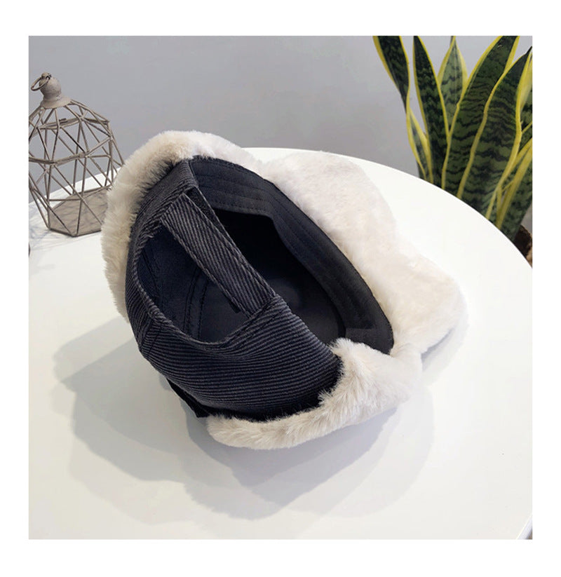 Women's Autumn Winter Peaked Korean Style All Match Student
