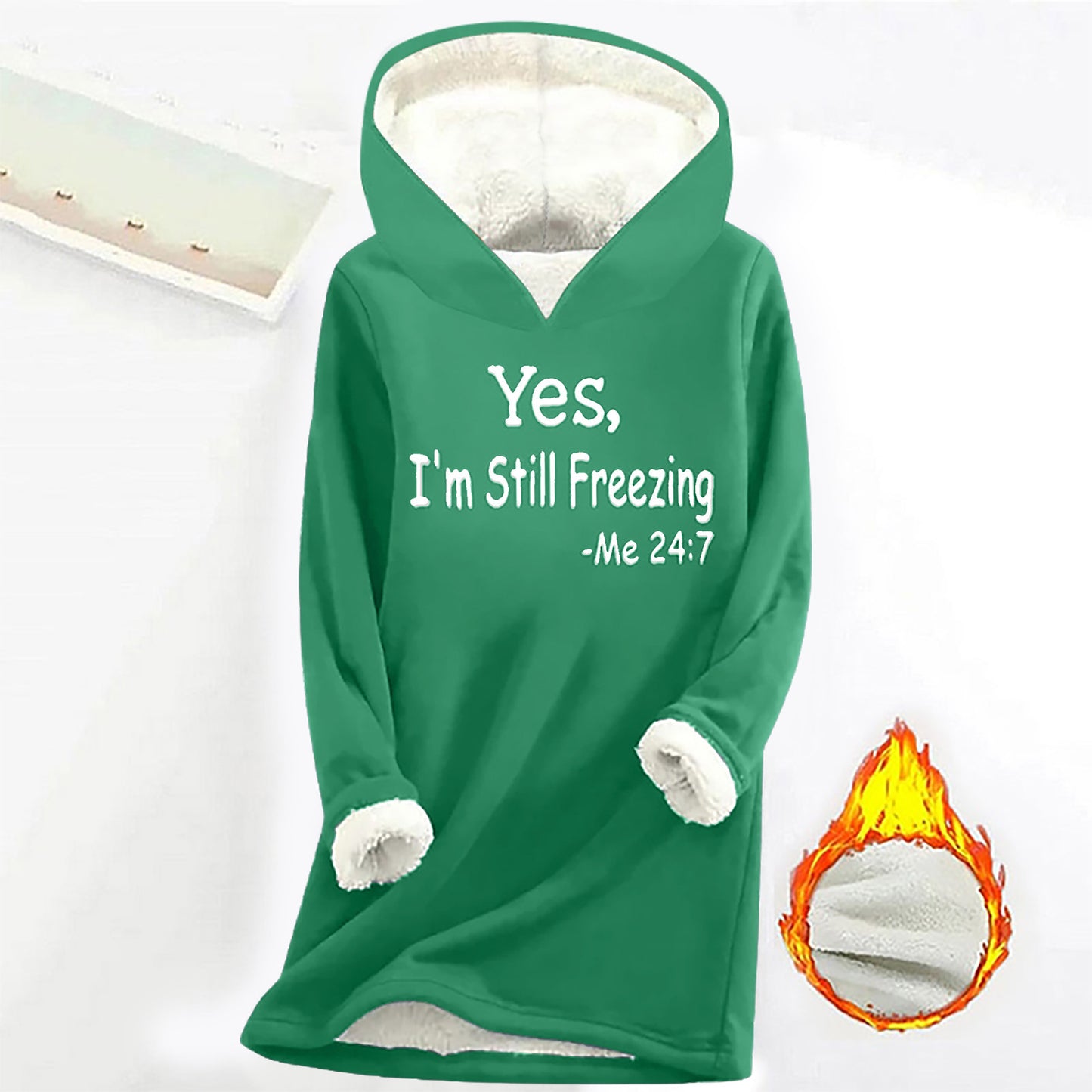 Women's Offset Print Pullover Long Sleeve Casual Plush Sweater