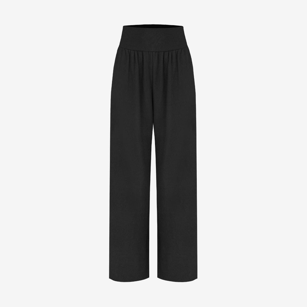 Yoga Loose Wide-leg Pants Can Be Tied