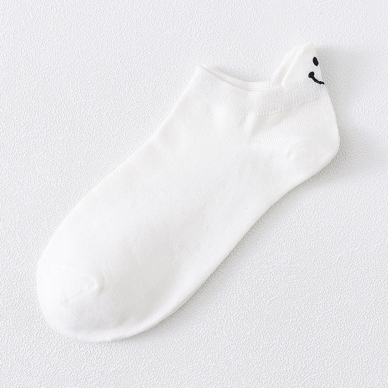 Socks Personalized Heel Embroidered Face