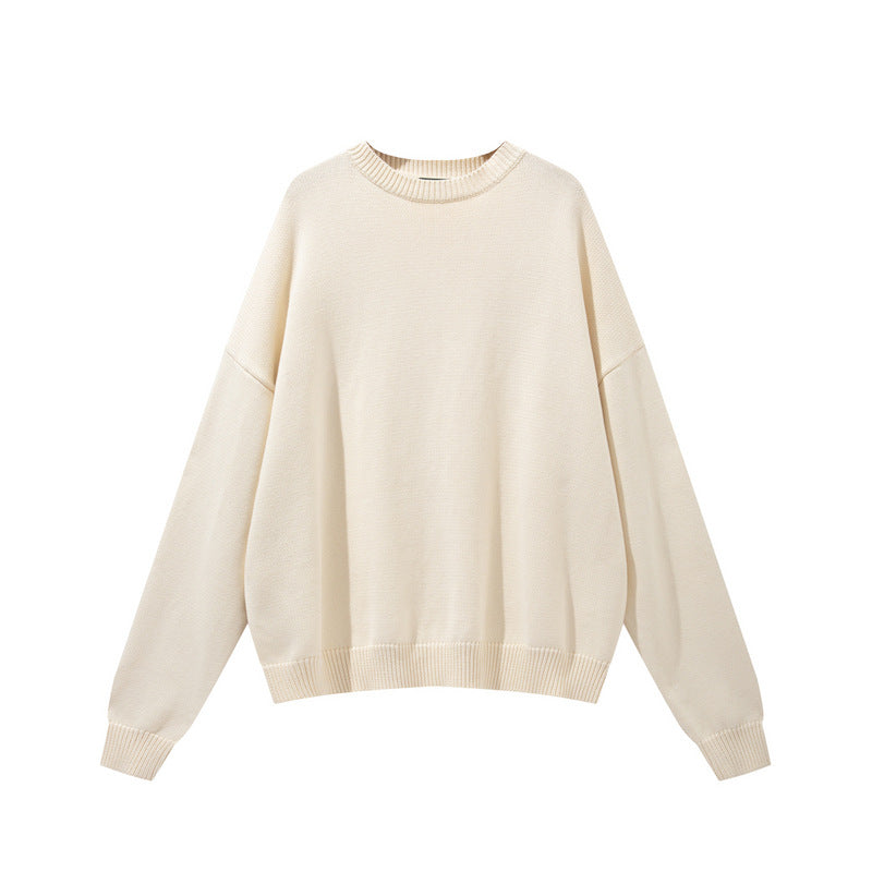 Fashion Personality Casual Round Neck Sweater