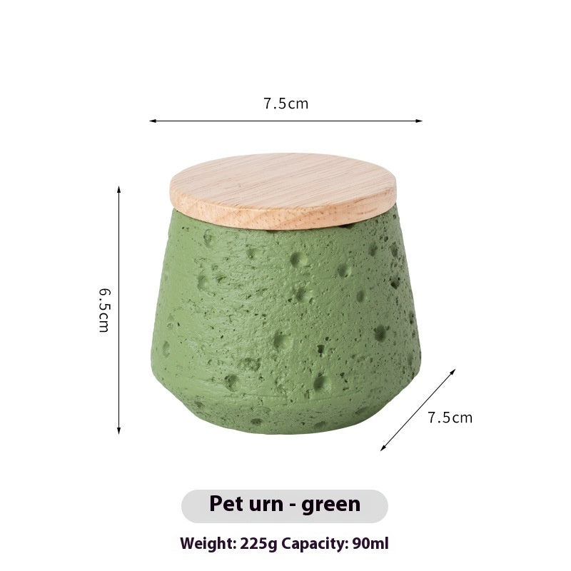 Mini Pet Cinerary Casket Teeth Hair Commemorative Tank