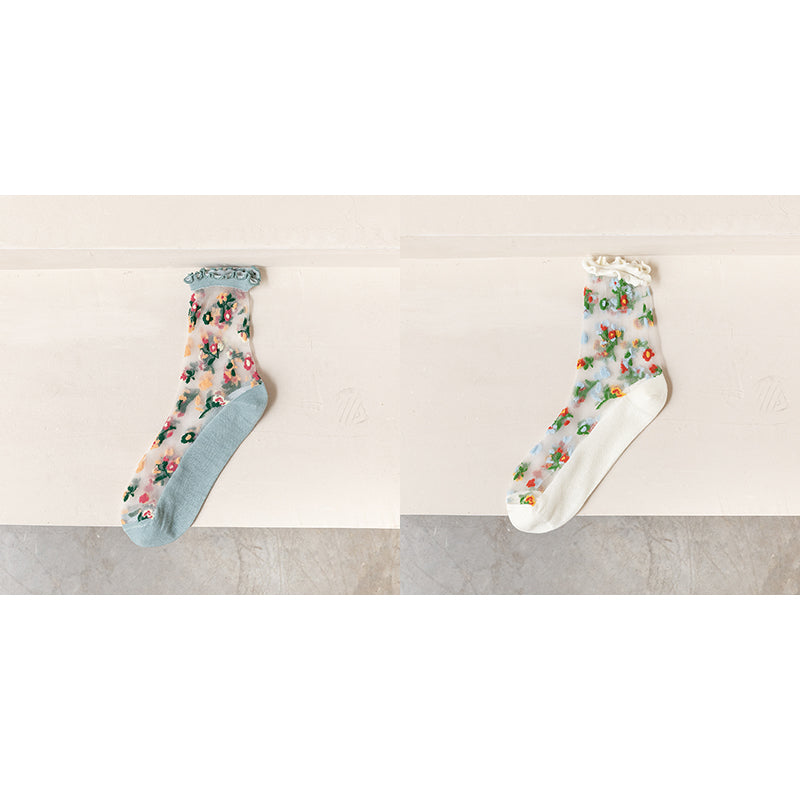 Women's Fashion Personality Crystal Glass Stockings